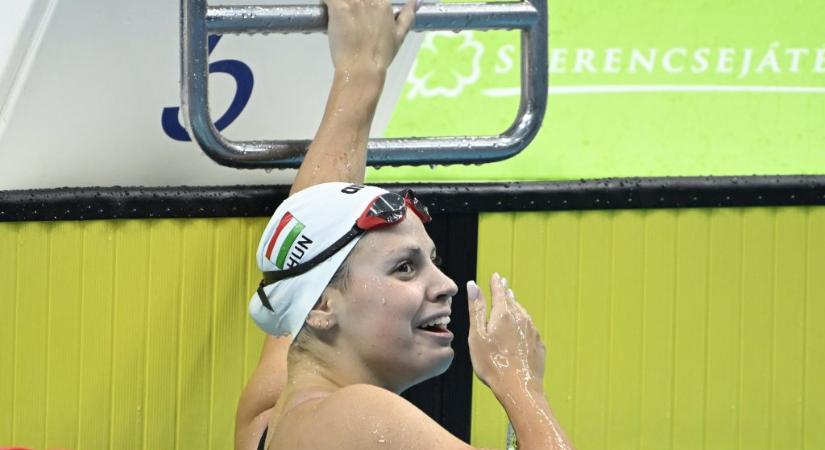 „Hogy ez honnan jött…” – edzőjét is meglepte az ob-n a 15 éves magyar úszó