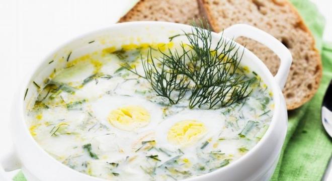 Filléres tavaszi leves krumplival és tojással