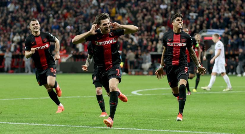 Megdöbbentő, mekkora fölényben játszott a Leverkusen az Európa-ligában