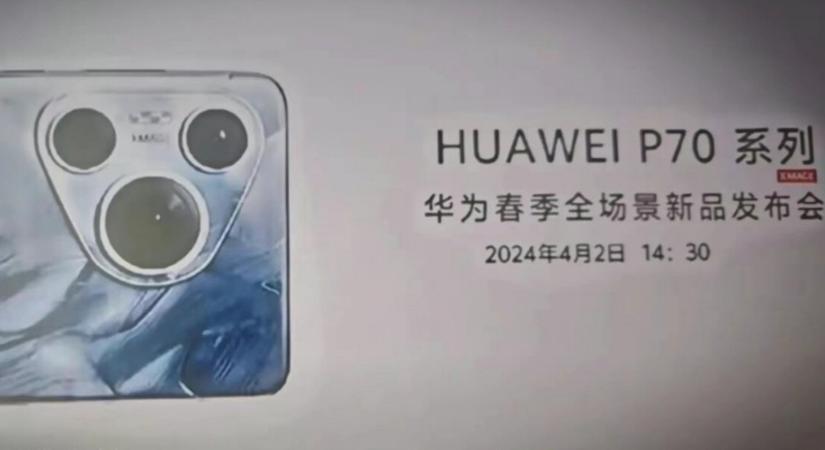 Ezek az első képek arról, hogy nézhet ki a Huawei P70