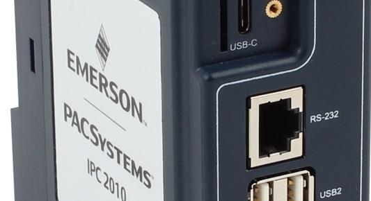 Az Emerson új kompakt, robusztus PC-je, amely az ipari Floor to Cloud összekapcsolására készült