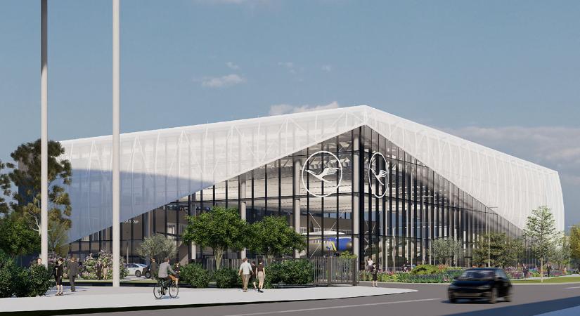 Új látogatóközpontot épít a Lufthansa a frankfurti reptéren