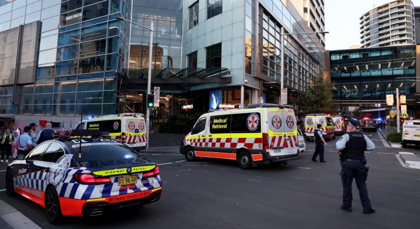 Késes támadás történt egy bevásárlóközpontban Sydneyben
