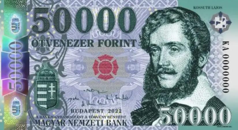Matolcsy György: Problémát vonna maga után az 50.000 forintos bankjegyek bevezetése