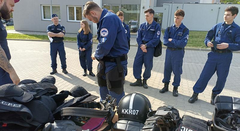 Rendészeti technikus tanulók versengtek Kaposváron