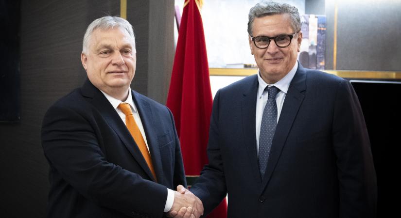 Orbán Viktor Marokkóban egyeztet
