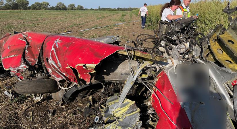 Halálos repülőgépbaleset Ráckeresztúron: lezuhant egy kisgép, egy ember meghalt