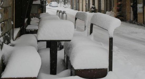 Vastagon borította be Észak-Olaszországot és Szlovéniát a hó