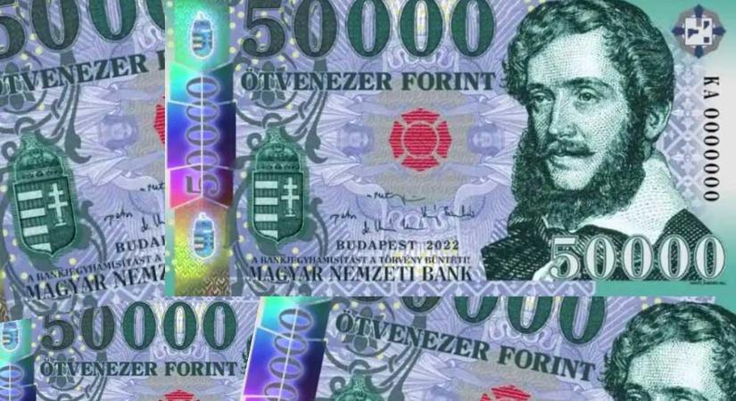 Az 50 ezer forintos bankjegy bevezetéséről beszélt a nemzeti bank elnöke, nem mindenki örül Matolcsy György mondatainak