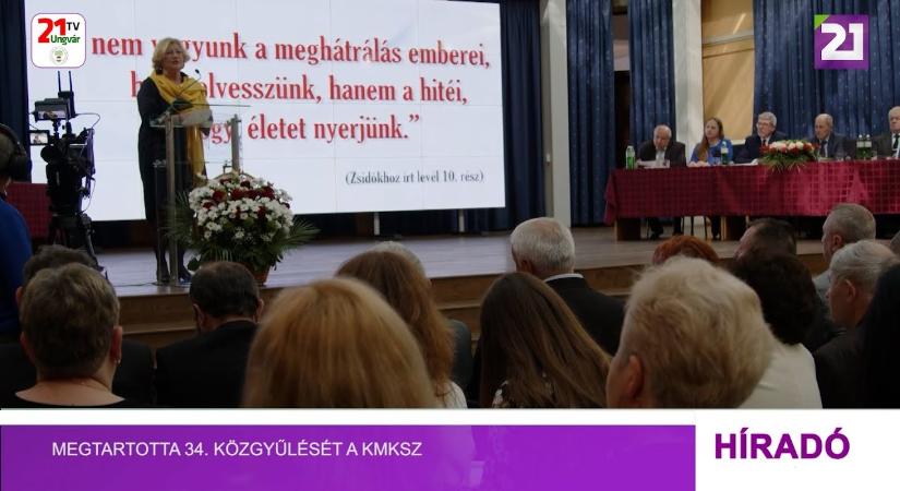 Megtartotta 34. közgyűlését a KMKSZ (videó)