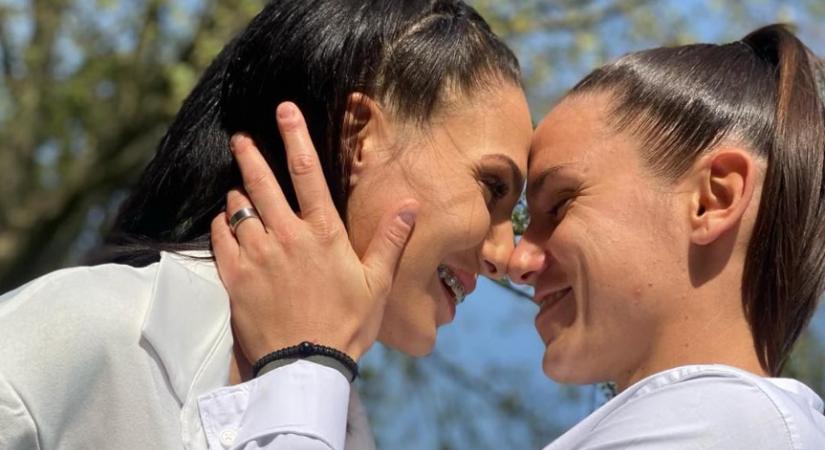 Összeházasodott szerelmével Ausztriában a magyar női labdarúgó-válogatott játékosa, csak magyarok írtak bunkó kommenteket