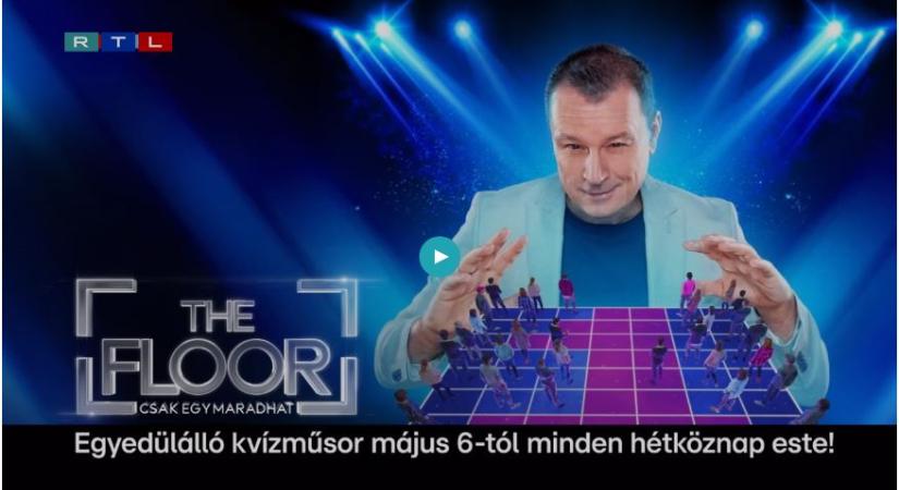 Szujó Zoltán vezetésével érkezik a The Floor – Csak egy maradhat című kvízműsor az RTL-re!