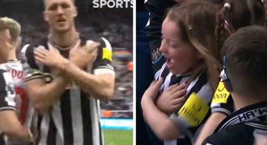 Szívmelengető: Dan Burn gólörömével üzenetet küldött a Newcastle siket szurkolóinak