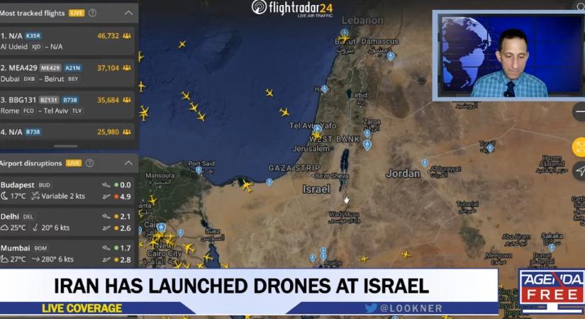 Izrael megnyitotta légterét az iráni légitámadás után