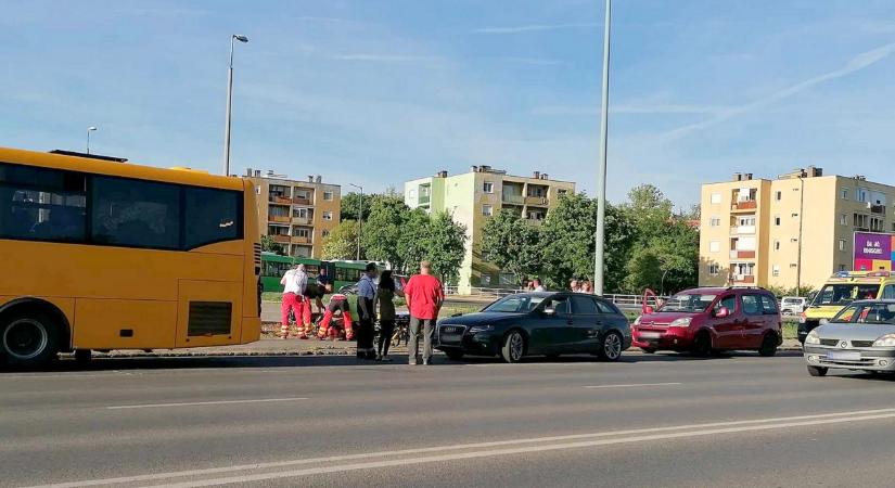 Súlyos baleset történt Pécs külvárosában