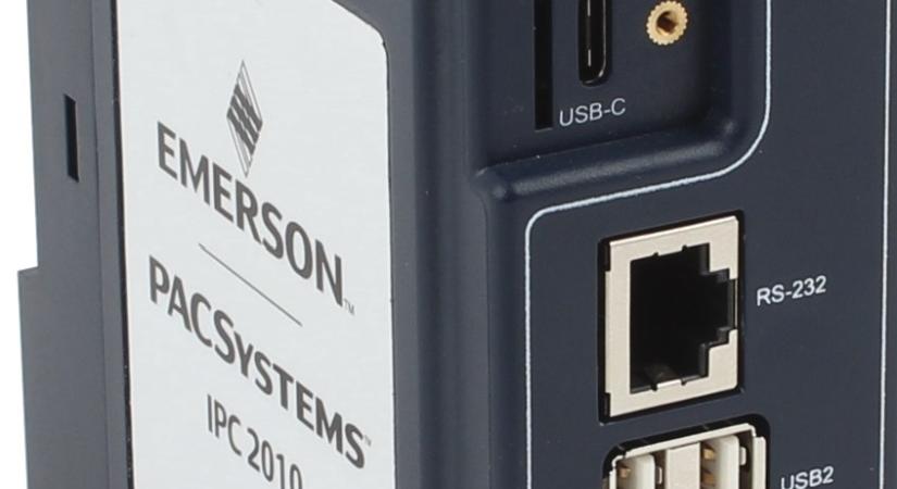 Az Emerson új kompakt, robusztus PC-je, amely az ipari Floor to Cloud összekapcsolására készült