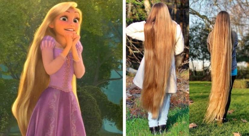 20 éve nem vágatta le a haját, mert Aranyhajra akar hasonlítani – Most megdöbbentő képet posztolt
