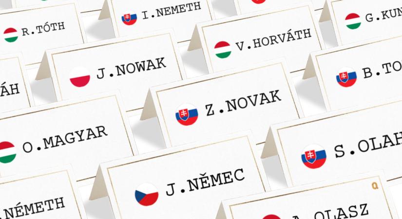 A Magyar lazán megelőzi az Orbánt a magyar családnevek V4-es listáján