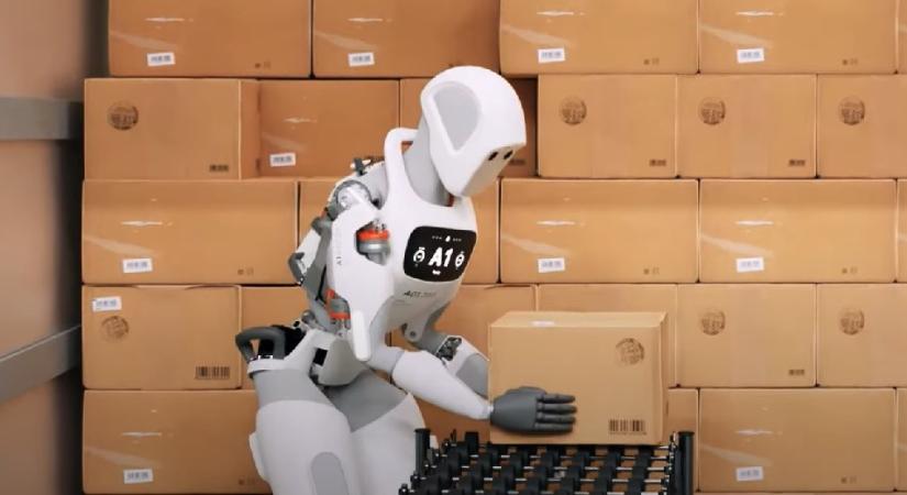 Munkában a kecskeméti Mercedes-gyár humanoid robotjai