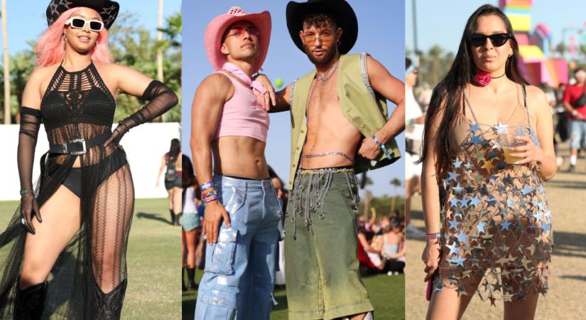 Tehenészlányok és manga stílus – Ezek voltak a 2024-es Coachella fesztivál legbevállalósabb ruhái