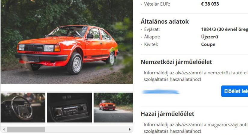 Egy fullos új Octavia áráért eladó a 40 éves Škoda