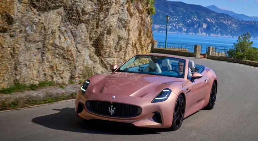 A Maserati kínálja az első villanymotoros luxuskabriót