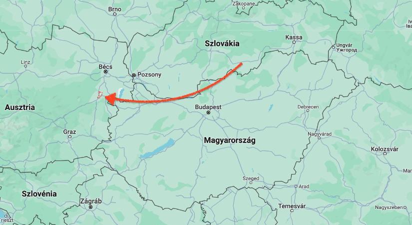 Földrengés a magyar határ közelében