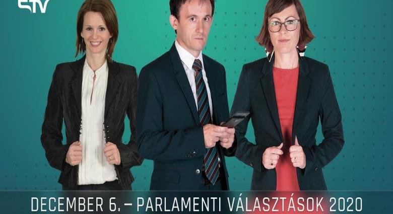 Parlamenti választások élőben az Erdélyi Magyar Televízióban