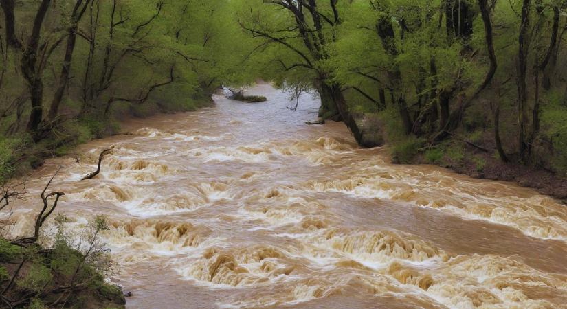 Elsőfokú árvízriadót rendeltek el hat megyében