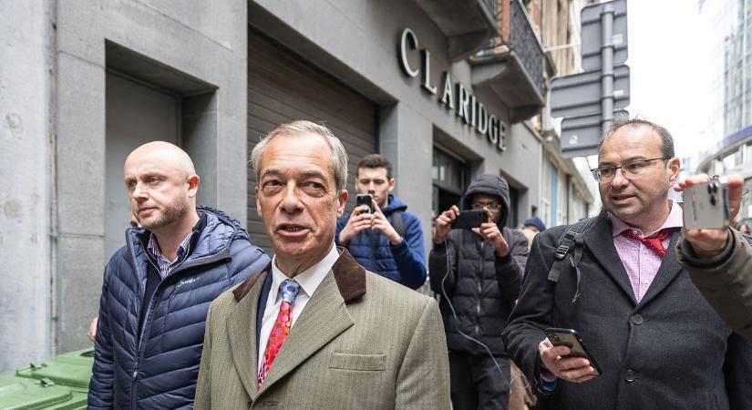 Nigel Farage az interneten üzent, miután Brüsszel erőszakkal betiltotta a NatCon rendezvényt