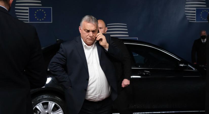A rendőrség vetett véget Orbánék brüsszeli akciójának