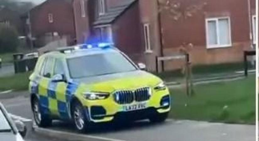 Gyerekek loptak el egy rendőrautót - döbbenetes videó