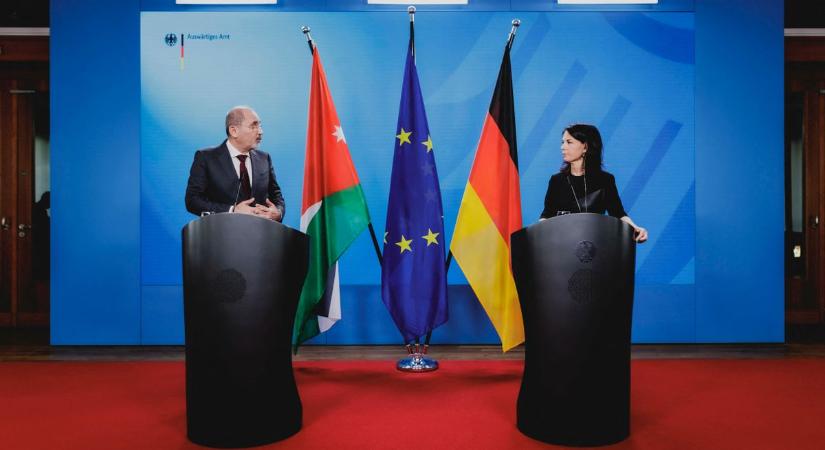 A német és a jordániai külügyminiszter önmérsékletre szólította fel a közel-keleti válság szereplőit