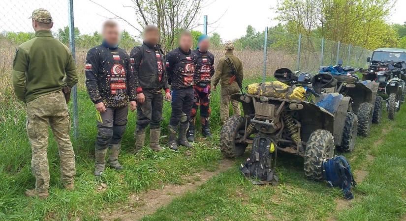 Lengyelek lépték át illegálisan az ukrán határt Badaló környékén (Videó)