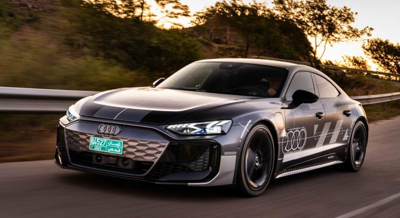 Közeleg az Audi e-tron GT frissítés