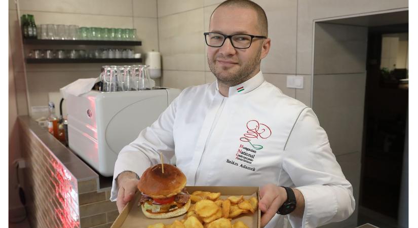 Különdíj és forró burgerek - új irány az elismert fehérvári séf életében (galéria)