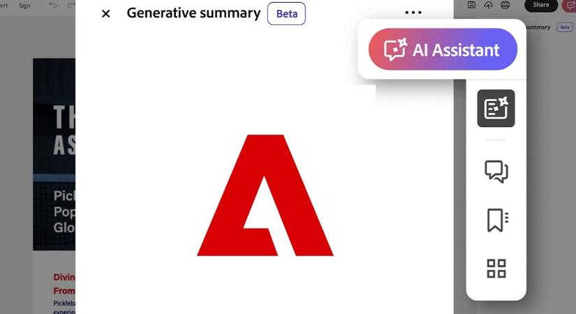 Elrajtolt az Adobe AI asszisztense