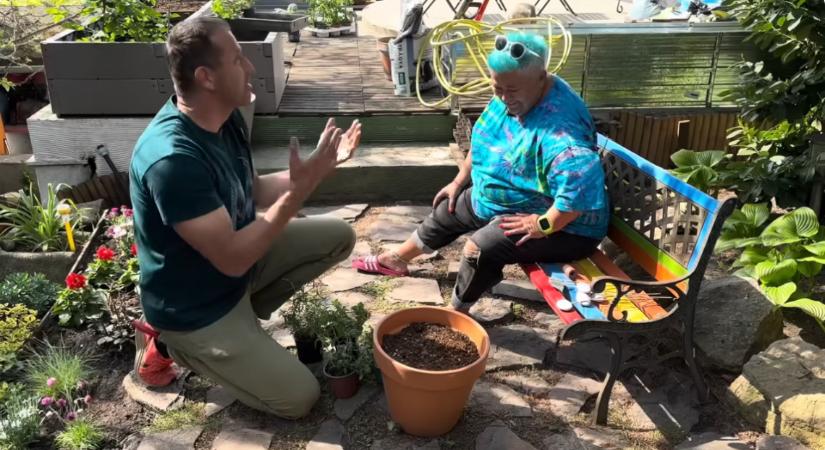 Kukkants be, így fest Falusi Mariann álomszép vidéki kertje: profi kertész adott neki tanácsokat  Videó