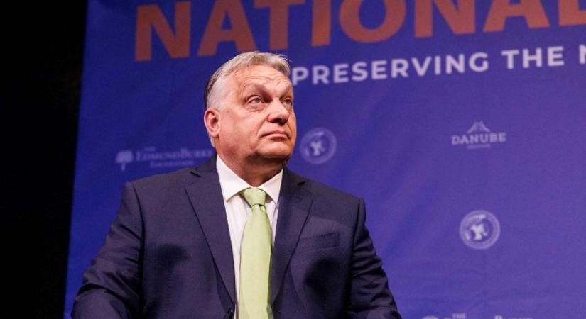 Orbán Viktor a brüsszeli NatCon konferencián beszélt
