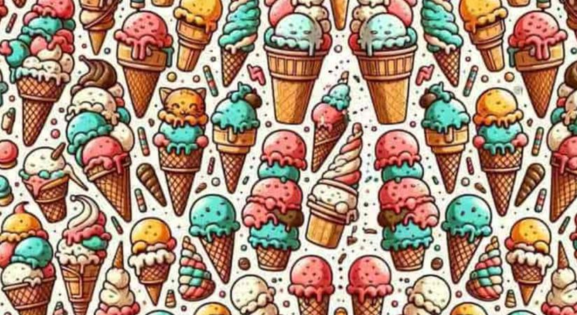 Felfedezed a kakukktojást a fagylaltok között? Zseni vagy, ha sikerül 7 másodperc alatt