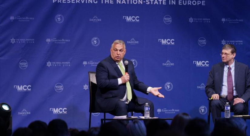 Orbán Viktor a szélsőjobb konferenciáján: le kell cserélni az európai vezetőket
