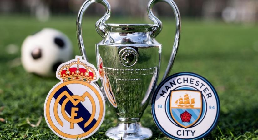 Ma este Manchester City – Real Madrid a Bajnokok Ligájában