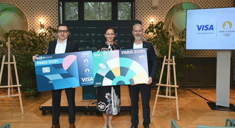 Az MBH Bank különleges bankkártyákat bocsátott ki a Visa jóvoltából a 2024-es párizsi olimpiai és paralimpiai játékok alkalmából