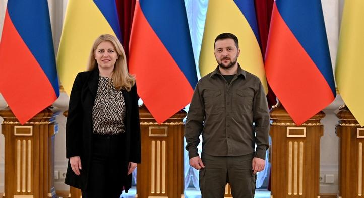 Zuzana Caputová: az új szlovák kormány folytatja Ukrajna támogatását