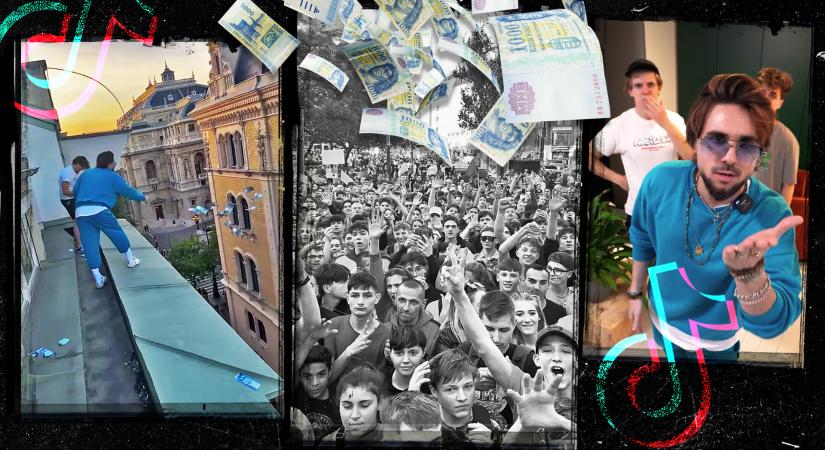 Eljárás indul a hétvégi, budapesti pénzszórás szervezői ellen