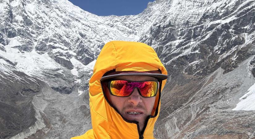 Varga Csaba már Nepálban készül a Sisapangma megmászására