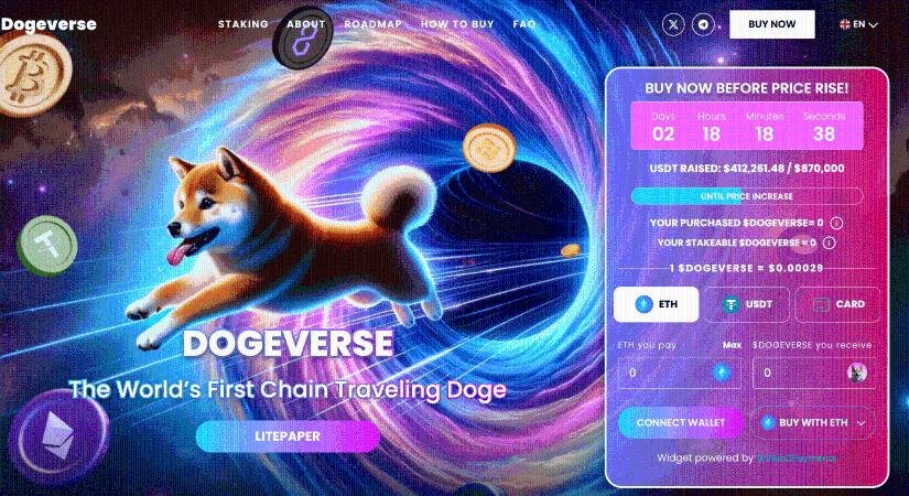 Őrület, már 5 millió dollár fölött jár a Dogeverse előértékesítése
