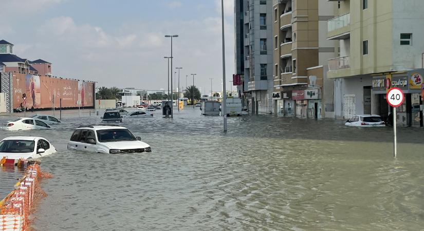 Káoszt hozott az apokaliptikus dubai vihar