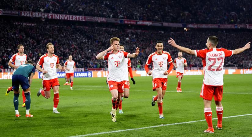 BL: Kimmich fejesgóljával jutott be az elődöntőbe a Bayern München – videóval