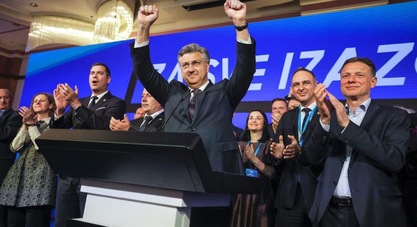 A jobboldali kormányzó párt nyerte a horvát választást
